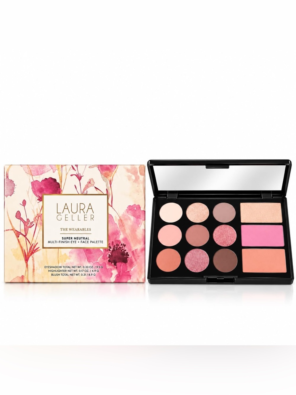 Laura Geller The Wearables Super Neutral Eye & Face Palette NEW IN BOX/ Sealed
